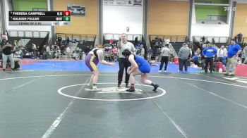 235 lbs Consi Of 8 #2 - Theresa Campbell, Belfast vs Kaleigh Fuller, Montachusett