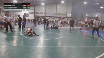 70 lbs Semifinal - Ash Henecker, RedNose Wrestling School HS vs Liam Mccormack, Empire Wrestling Academy