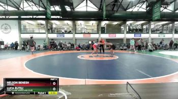 129-137 lbs Cons. Semi - Nelson Benesh, Oregon vs Luca Rutili, Cory Clark Wrestling Club