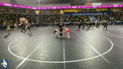 106 lbs 7th Place Match - Caden Morrison, Aurora (Marmion Academy) vs Dawson Wardlow, Waverly-Shell Rock