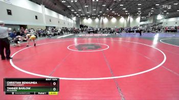 120B Cons. Round 1 - Christian Benhumea, McDonald County vs Tanner Barlow, McAlester