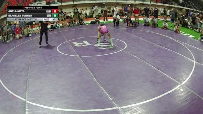 67.7-76.2 lbs 1st Place Match - Anela Nitta, Hawaii vs Blakelee Turner, Utah