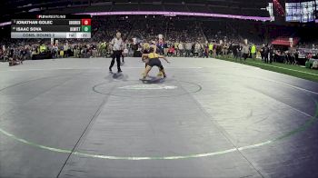 D2-175 lbs Cons. Round 2 - Isaac Sova, DeWitt HS vs Jonathan Golec, Goodrich HS