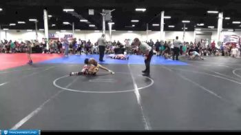 76 lbs Round 7 (8 Team) - Freddy Smith, U2 Upstate Uprising vs David Lall, Moser`s Mat Club