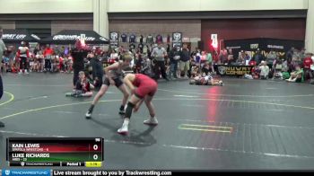 96 lbs Round 3 (6 Team) - Kain Lewis, Spatola Wrestling vs Luke Richards, Ares