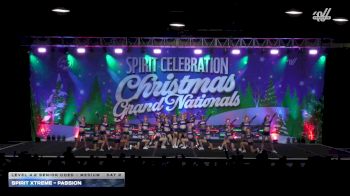 Spirit Xtreme - Passion [2025 L4.2 Senior Coed - Medium Day 2] 2025 Spirit Celebration Christmas Grand Nationals