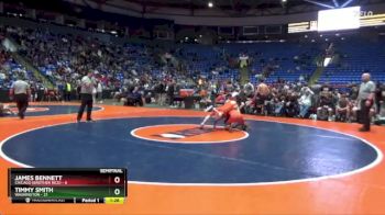 132 lbs Semis & 1st Wrestleback (8 Team) - James Bennett, Chicago (Brother Rice) vs Timmy Smith, Washington