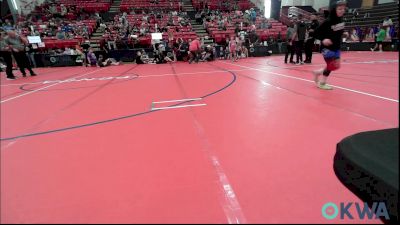 55 lbs Quarterfinal - Piper Norrell, Prime Wrestling vs Chapman Butler, Mannford Pirate Youth Wrestling