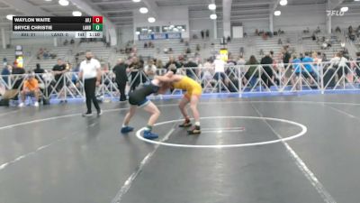 132 lbs Rr Rnd 2 - Waylon Waite, Average Joes - HSB vs Bryce Christie, Landstown Eagles - HSB