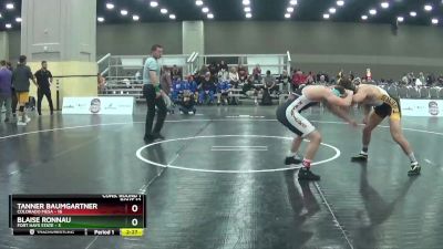 165 lbs Quarters & 1st Wb (16 Team) - Blaise Ronnau, Fort Hays State vs Tanner Baumgartner, Colorado Mesa