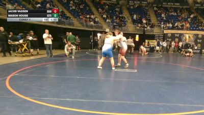 212 lbs Consy 1 - Jacob Vassen, Sharpsville vs Mason House, Keystone Central