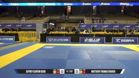 Jeffrey Clinton Ochs vs Matthew Thomas Church 2026 Pan Jiu Jitsu IBJJF Championship