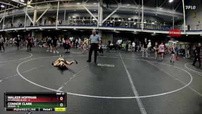 76 lbs Finals (2 Team) - Connor Clark, Kraken vs Walker Hoffman, U2 Uprising Black