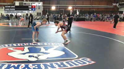 120A lbs Semifinal - Jacob Lema, Team Impact Wrestling vs Luke Foote, Vhw
