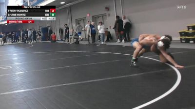 157 lbs Round Of 64 - Tyler Vazquez, Princeton vs Chase Hontz, Hofstra - UnAttached