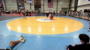 285 lbs Rr Rnd 2 - Michael Gibson, TNWC Purple vs Zayne Candelaria, Alien UFO