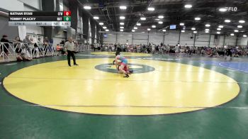 90 lbs Rr Rnd 1 - Nathan Ryan, CTWHALE Beluga - MS vs Tommy Placky, Mat Warriors PWC - MS