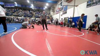 52 lbs Consi Of 8 #1 - Cassius Siers, Lake Legends Wrestling Club vs Evaleen Farrell, Berryhill Wrestling Club