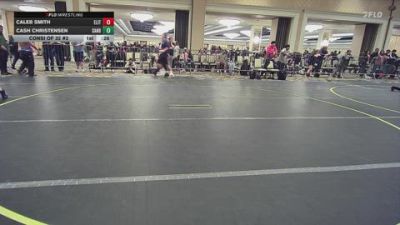 126 lbs Consi Of 32 #2 - Caleb Smith, Elite Force WC vs Cash Christensen, Sanderson Wrestling Academy
