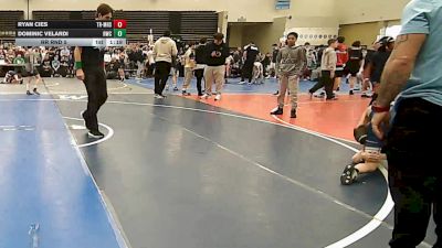 85 lbs Rr Rnd 5 - Ryan Cies, Triumph Maize - MSE vs Dominic Velardi, Ruthless Maize - MSE