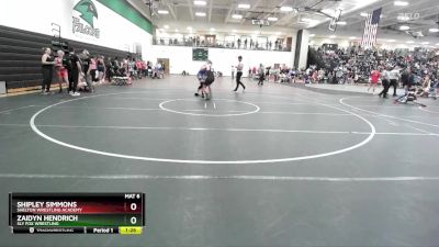 145-155 lbs Round 1 - Shipley Simmons, Shelton Wrestling Academy vs Zaidyn Hendrich, Sly Fox Wrestling