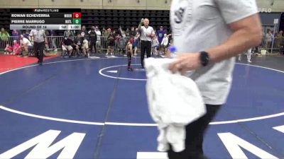 44 lbs Round Of 16 - Rowan Echeverria, Mount Airy vs Pierre Marrugo, Nutley
