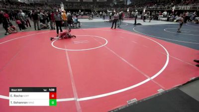 66 lbs Rr Rnd 3 - Elijah Rocha, Northglenn Youth WC vs Tristan Bohannon, Windy City Wrestlers