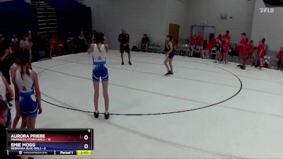 70 lbs Round 2 (6 Team) - Emie Mogg, Nebraska Blue Girls vs Aurora Priebe, Minnesota Storm Girls