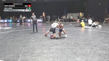 133 lbs Round Of 16 - Troy Hohman, North Carolina State vs Max Leete, American