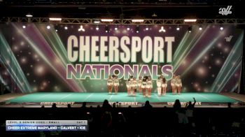 Cheer Extreme Maryland - Calvert - Ice [2026 L3 Senior Coed - Small Day 1] 2026 CHEERSPORT National All Star Cheerleading Championship