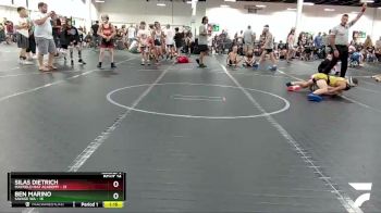84 lbs Round 4 (8 Team) - Ben Marino, Savage WA vs Silas Dietrich, Mayfield Mat Academy