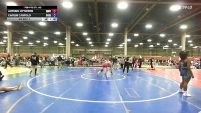 130 lbs Rr Rnd 3 - Autumn Littleton, Diamond Fish - GHSE vs Caitlin Castoldi, Doughgirls - GHSE