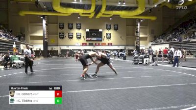 285 lbs Quarterfinal - Brady Colbert, Army vs Charles Tibbitts, Binghamton