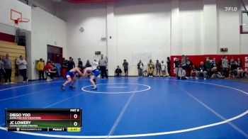 120 lbs Cons. Round 3 - JC Lowery, Charlestown Pirates vs Diego Yoo, Hamilton Southeastern