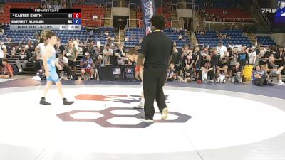 94 lbs Champ. Rd Of 64 - Carter Smith, OH vs Everett Bluman, MA