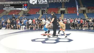 113 lbs Champ. Rd Of 128 - Eli Mayer, California vs Evan Centeno, Utah