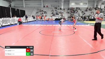 100 lbs Rr Rnd 1 - Braedyn Lazor, Buffalo Valley Elem vs Dustin Peno, East Coast Beach Boys