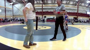 140 lbs Champ. Round 2 - Alanna Smith, Olentangy Orange vs Talah Hamed, Andrew High School