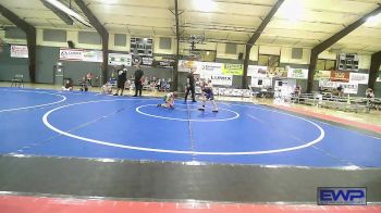 50-55 lbs Rr Rnd 5 - Jameson Haney, Young Viking Warriors vs Rhett Ray, Ogden's Outlaws Wrestling Club