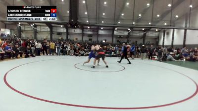 Open Men FS - 202.8 Champ. Round 1 - Armand Brinlee, Washington vs Amin Qouchbane, Barlow Mat Club (DBA Barlow Wrestling)