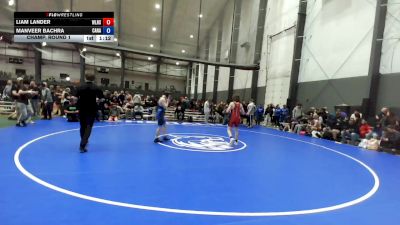 Junior FS - 126 lbs Champ. Round 2 - Ethan Clark, Oregon City High School Wrestling vs Clyde Cass, South West Washington Wrestling Club