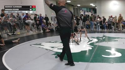 60 lbs Consi Of 8 #2 - Maddox Clevinger, NC vs Hudson Stover, MD