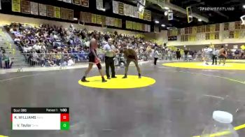 220 lbs Cons. Round 2 - Vaughn Taylor, Chaparral vs K`Len WILLIAMS, Artesia