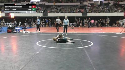 3-5 76 Quarterfinal - Wyatt Clark, Raider Nation Wrestling Club vs Cooper Crittenden, Guerrilla Wrestling (GWA)