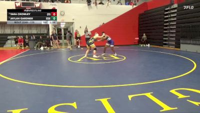 170 lbs Cons. Semi - Jaylah Gardner, Keokuk vs Tara Crowley, Center Point-Urbana