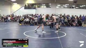 218 lbs Quarterfinal - Andrew Baldwin, Pine River Youth WC vs Evan Arnold, Coopersville WC