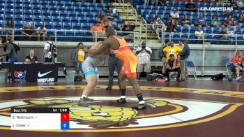 220 lbs Cons 32 #2 - Chance Robinson, Ohio vs Jaron Greer, Virginia