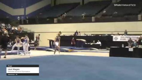 Joel Magee - Floor, Nebraska School of Gymnastics - 2021 USA Gymnastics Development Program National Championships