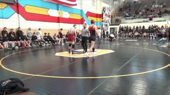 144 lbs Round 1 (16 Team) - Cooper Berry, Central vs Tel Parry, Star Valley