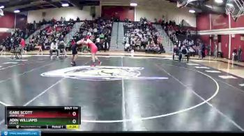 145 lbs Cons. Round 3 - Gabe Scott, Arbor View vs Adin Williams, Legacy